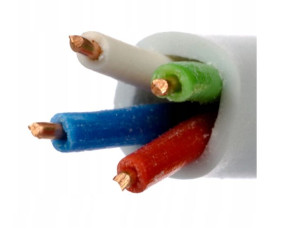 Przewód kabel alarm domofon YTDY 4x0,5mm 100metrów
