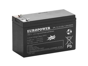 Bateria kasy fiskalne, drukarki 7,2Ah 12VEuropower
