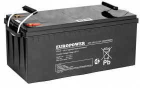 Zasilanie ppoż. serii EPS techn. AGM 12V 230Ah