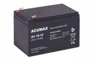 12V 15Ah akumulator bateria kasy fiskalne Acumax