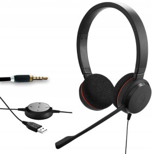 Jabra EVOLVE 30 II UC USB-A Słuchawki z mikrofonem