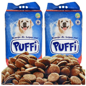 Karma Sucha Psa Puffi Wołowina Wszystkie Rasy 20kg