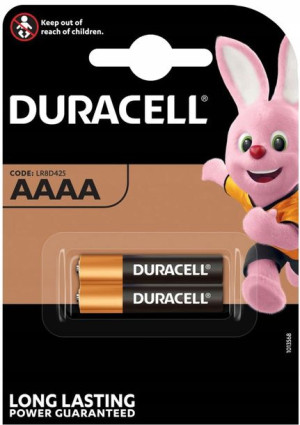 Bateria alkaliczna DURACELL AAAA 2 SZTUKI 1,5V 25A MX2500 E96 LR8D425 LR61