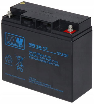 Awaryjny akumulator 20Ah/12V M5 MW 20-12