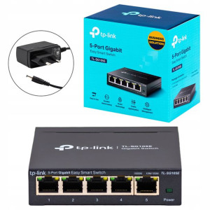 Switch Tp-link Easy Smart Gigowy Tl-sg105e 5port
