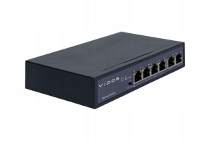 Vidos Switch PoE PS42/60 48V DC 4x 10/100 RJ-45 FE