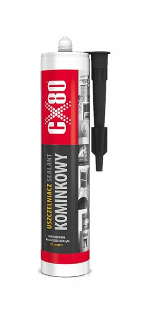 Uszczelniacz Kominkowy Ognioodporny 300ml Cx-80