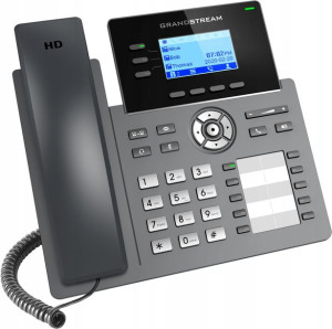 Telefon Przewodowy IP VoIP 6xSIP Grandstream PoE