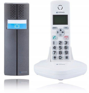 Teledomofon bezprzewodowy COMWEI D102W Biały 75m