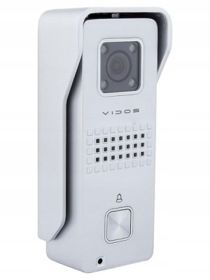 Panel Stacja bramowa z kamerą S6S Vidos Srebrna