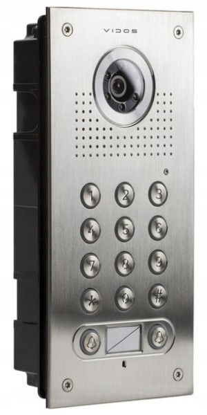 WIDEODOMOFON 12V Stacja Bramowa Panel VIDOS S562D