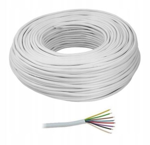 Kabel telefoniczny alarmowy YTDY 8x0,5mm 100m