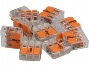 Szybkozłączka Wago 221-413 0,5-4 mm² / 3 100 szt.