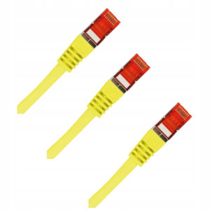 Kabel Lan Kat.6 Żółty Kks6zol0.5 Alantec X10