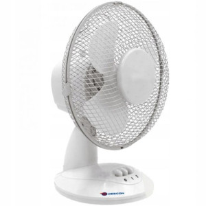 Wentylator Wiatrak Biurkowy 9'' 30w Biały Dedra