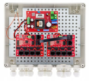 Switch do 9 kamer IP-9-11-L2 ATTE MONITORING IP