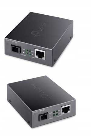 Media konwerter WDM, 10/100 Mb/s z portem PoE