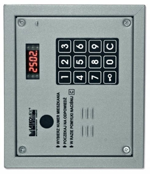 Kaseta zewnętrzna CP-2503R srebrna RFID NOWY
