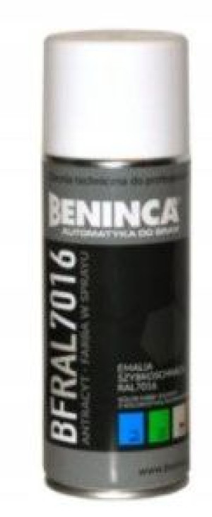 Beninca Farba Lakier Spray 400ml Ral 7016 Antracyt