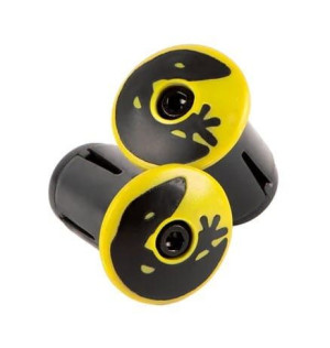 Korki do kierownicy LIZARDSKINS Road Bar End Plugs - Viper Yellow para (NEW