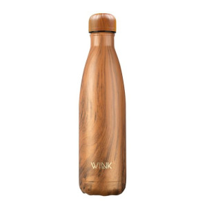 WINK Bottle, Butelka termiczna BRIGHT WALNUT, bez BPA, 500 ml