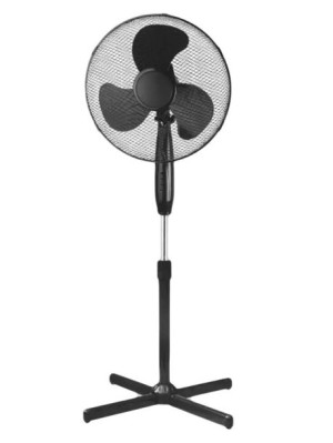 Wentylator Wiatrak Stojący 16'' 45w Czarny Dedra