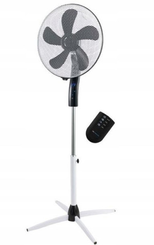 Wentylator Wiatrak Stojący + Pilot 55w Dedra
