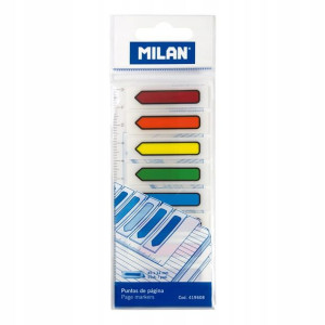 Milan Indeksy transparentne strzałki 45x12mm