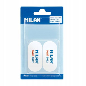 Milan 2 gumki syntetyczne owalne 1012