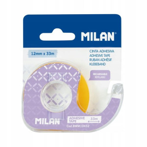 Milan Taśma samoprzylepna 12 mm x 33 m dyspenser