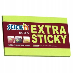 Notes Samoprzylepny Extra Sticky 76x127 Mm Hopax