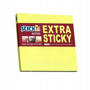 Notes samoprzylepny extra sticky 76x76mm Hopax