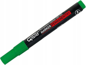 Marker Permanent Gr-103r Okrągły Grand Zielony
