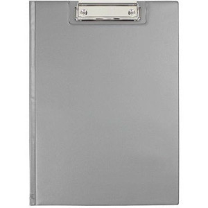 BIURFOL Klip teczka A4 silver