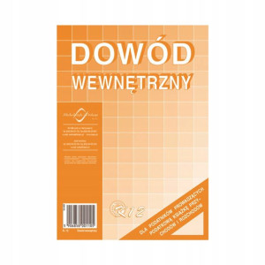 Druk Dowód Wewnętrzny A5 K-12