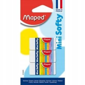 Gumka Mini Softy 3 Szt Maped