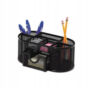 Przybornik Na Biurko Q-Connect Office Set, Metalow