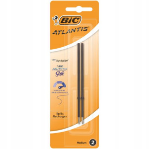 Wkłady Do Długopisów Bic czarny blister 2szt.