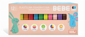 Interdruk PLASTELINA 12 KOL. BB KIDS PASTEL