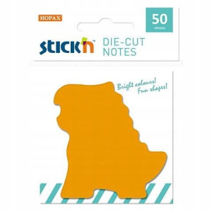 Notesy Kształty 70x70mm Dinozaur Hopax 21775