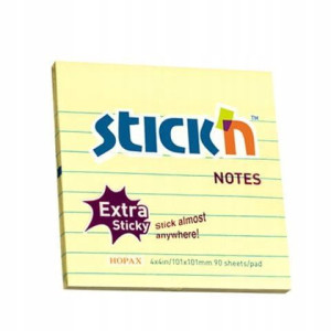 Notes Samoprzylepny Extra Sticky 101x101Mm Hopax