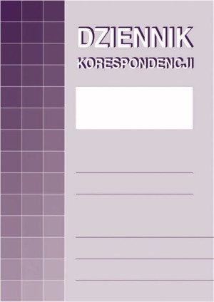 Druk Dziennik Korespondencji A4 701-1