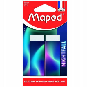Maped Gumka Nightfall techniczna 2 blister