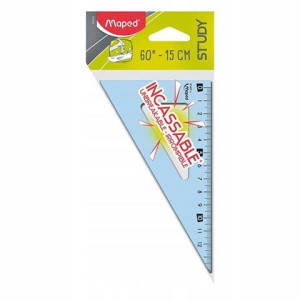 Maped Ekierka Study niełamliwa 5cm 0° niebieska