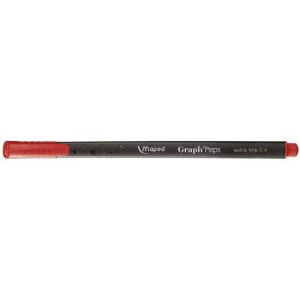 Cienkopis graph peps czerwony Maped 749117