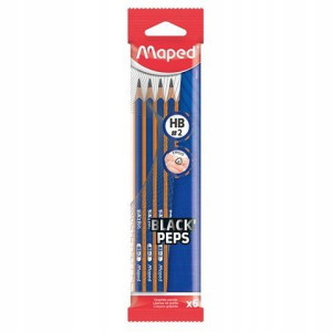 Maped Ołówek Blackpeps blue HB flowpack