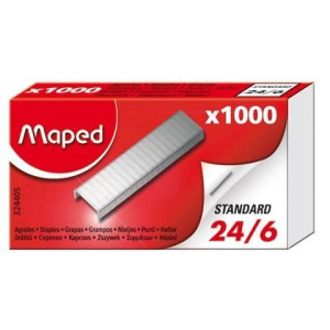 Zszywki 24/6 1000 Sztuk Maped
