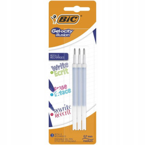 Wkład Gel-Ocity Illusion Niebieski 3szt Bic