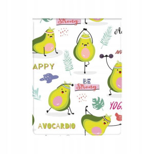 BIURFOL Okładka na dokumenty ucznia avocado