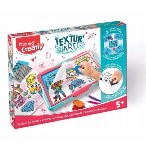 Tablica Textur'Art odrysowywanie Maped Creativ